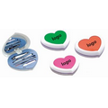 5 Pieces Heart Shape Manicure Set